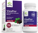Terry Doğal ViraPro - Immune Support için Herbal Mix ile Tamam - Elderberry, çinko & Selenium - Destek Immune Response - 60 Tablets