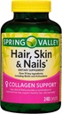 Benzersiz Sche Store Hair Skin ve Nails 240 Caplets - Diyet Supplement (Pack of 1)