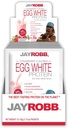 JayRobb Egg White Protein Toz, Low Carb, Keto, Vejetaryen, Gluten Free, Lactose Free, No Sugar Eklenme, No Fat, No Soy, Yapay, Non-GMO, Best-Tasting (Individual Packets, Strawberry)