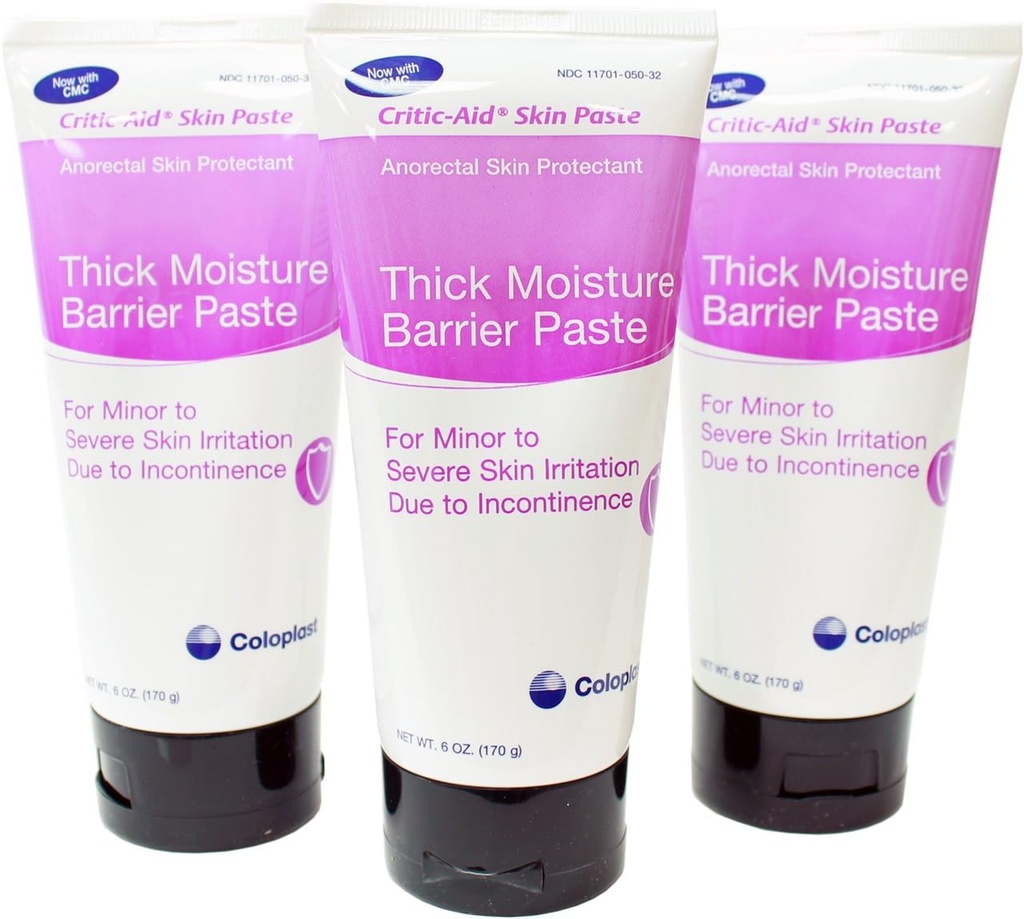 Critic-Aid Skin Paste - Skin Korumacı/Barrier Paste 6 oz Tube (Pack of 3)