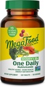 MegaFood Women's 55+ One Daily Multivitamin for Women - A, C, D3 & E for Optimal Aging Support - Plus Real Food - Bone & Immune Support Supplement - Vegetarian - 120 Tabs