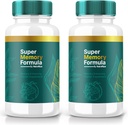 NutraRize (2 Pack) Super Memory Formula - Günlük Destek Kapsülleri Focus, Alertness ve Günlük Sharpness için bir Dengeli Bir Maske ile | Just 2 Easy-to-Take Pills a Day (120 Capsules)