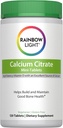 Rainbow Lightuba Citrate Tabletleri D Vitamin D, Diyetsel Tamam Yüksek Lisans Kemik Sağlığı Desteği, Kalsiyum ve Vitamin D, Vegetarian ve Gluten Free, 120 Count Count