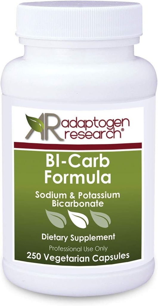 sodyum Bikarbonat & Pyum Bikarbonat Capsules - Bi-Carb Formula | 250 Vegetarian Capsules