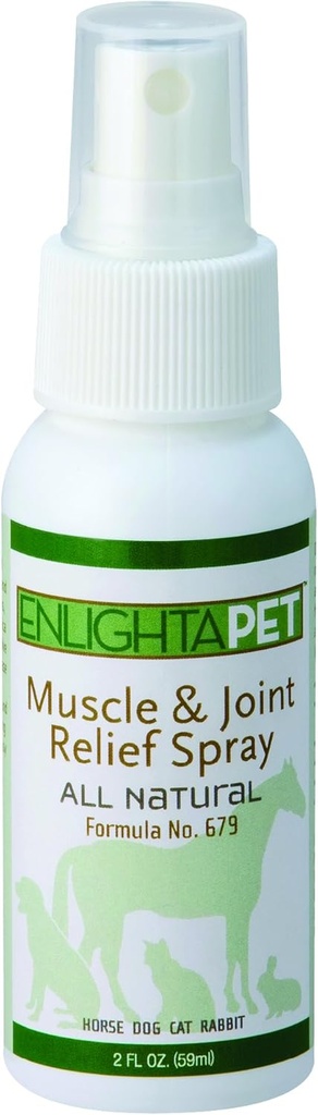 JADINECE Dog, Cat, Horse Sore Muscle Pain Relief Spray: 2oz 