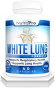 White Lung by NutraPro - Lung Cleanse And Detox.Deung Health. Destekler Respiratory Health. 60 Capsule - GMP sertifikalı Tesis'te yapılır.