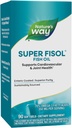 Nature's Way Super Fisol Fish Oil, Enteric Coated, Υποστηρίζει καρδιοαγγειακή και κοινή υγεία*, Mega Potency Omega-3s, 90 Softgels (Packaging May Vary)