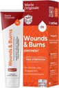 Marie Originals All-Natural Skin Tamir ve Burn Cream Ointment | First Aid Ointment | General Yaras, Chapped Hands, Cold Sores, Eczema, Psoriasis & Burn. 1.25oz