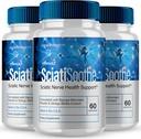 SciatiSoothe For Sciatica Capsules, Sciati Soothe Nerve Health Support, SciatiSoothe Supplement Advanced Formula, Nerve Support Pills - maksimum Güçlü - SciatiSoothe Yorumlar (3 Pack)