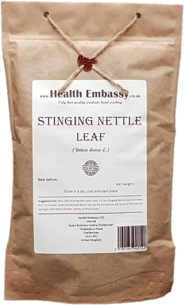 Sağlık Büyükelçiliği Nettle Leaf | Urtica Dioica L | Herbal Tea (100g)