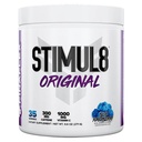 FINAFLEX STIMUL8 Original Pre-Workingout, Blue Raspberry - Ενέργεια, Δύναμη & Αντοχή για τους άνδρες και τις γυναίκες - με καφεΐνη, Βήτα-Αλανίνη & Βιταμίνη C - 35 Σερβίρει