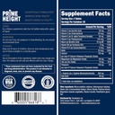 BONE SCIENCE - Prime Height Bone & Ortak Formula - Çocuklar için Doğal Sağlık Supplement, Gençler ve Yetişkinler, Enerji & Immune Support, Vegan, Non-GMO - 120 Tabletler