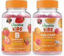Lifeable B Kompleksi Çocuklar + Vitamin D Çocuklar, Gummies Sche - Great Tasting, Vitamin Supplement, Gluten Free, GMO Free, Chewable Gummy