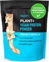 LEGION Plant+ Vegan Protein Toz, Vanilla - Rice ve Pea, Plant bazlı protein Gluten Free, GMO Free, Doğal olarak Tatlılanmış ve Flavored, 20 Hizmet (Vanilla)