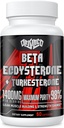 1400mg Beta Ecdysterone and Turkesterone Supplements, Maximized 98% Beta Ecdysterone & 20% Turkesterone Extract for Muscle Mass,Strength, Protein Synthesis, 60 Capsules