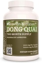 Remedy'nin Beslenme Dong Quai | 1.000 mg, 60 Vegan Capsules Herbal Diyetsel Supplement | İki Ay Supply
