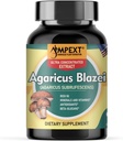 Agaricus Blazei Mushroom Extract - Immune Boost, Dengeli Seviyeler, Adaptojenik Özellikler - 90 Capsules