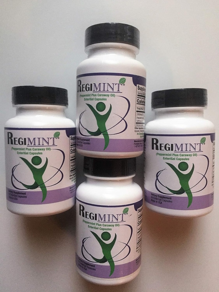 Peppermint Oil Plus Caraway Enteric Caps. IBS (4 Şişe)