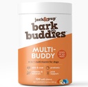 Jack&Pup Dog Multivitamin | Bark Buddies Dog Vitaminleri ve Üst Düzey Köpekler için Puppies | Günlük Köpek Multivitaminleri Immunity, Ortak, Digestion, Skin and Coat Health (120ct)