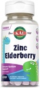 KAL Kids çinko Elderberry Dinozorlar, Immune Support Supplement* for Kids w/ Sambucus Elderberry, Hızlı Deyim Karma Berry ActivMelts, Fun, Tasty Dino Şekilleri, Vegan, 90 Hizmet, 90 Micro Tabletler
