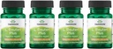 Swanson L. Reuteri Probiyotik Plus w/L. Rhamnosus L. Acidofilius & FOS Prebiyotik Digestive Support - Gut Health w / 7 Milyar CFU per Capsule - (30 Veggie Capsules) (4 Pack)