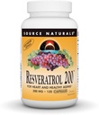 Source Naturals Resveratrol Kalp ve Sağlıklı Ağlama için 200 mg - 120 Vejetaryen Capsules