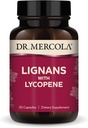 Lycopene Supplement ile Dr. Mercola Lignans, 30 Hizmet (30 Capsules), GMO, Soy Free, Gluten Free