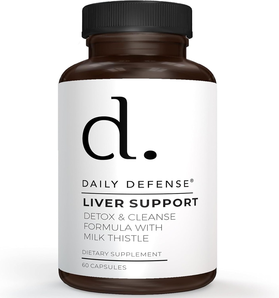 Liver Cleanse και Detox & Repair Formula - Συμπλήρωμα στήριξης ήπατος με εκχύλισμα Artichoke για την υγεία του ήπατος - Γάλα Thittle Liver Detox με εκχύλισμα φύλλων Dandelion - 60 κάψουλες