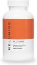 Gluta 500 Chewable Tabletleri Glutathione, Hyaluronic Acid, C, Biotin & Collagen – Supports Skin Tone & Glow Fruit – Punch Flavor – Made in USA – 60 Tabletler