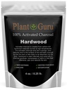 Plant Guru aktif Charcoal Toz 4 oz. HARDWOOD - Gıda Not Kosher Non-GMO - Diş Beyaz, Yüz Maske ve Soap Making. Doğal Detoxification teşvik eder ve Digestion'a yardımcı olur