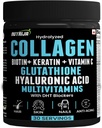 Glutathione, Hyaluronic Asit, C, E, Çinko ile gerçekleştirildi Bloklar ve Multivitaminler - 30 Hizmet (Unflavoured)