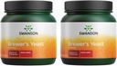 Swanson 100% Pure Brewer's Yeast Toz GMO-Free 1 lb (454 g) Pwdr (2 Pack)