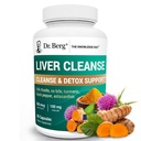 Dr. Berg Liver Cleanse Detox Capsules w/Unique Süt Butle, Ox Bile & Folate - Liver Supplement Turmeric, Black Pepper & Choline - 60 Capsules