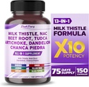 Milk Thistle NAC Beet Root Artichoke Dandelion - Made in USA
