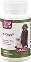 PetAlive C-Caps - All Natural Herbal Supplement Hücreleri ve Immune System Health in Dogs and Cats - 60 Veggie Caps