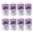 [NongHyup] Grape Konjac Jelly, Kore Ürün, Sağlıklı ve Doğal Kilo Kayıp Diyet Tamam Gıdaları, Low Calorie, , , ,,% 100 한국산 (150g x 8 Packs) (Grape Flavor)