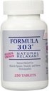 Dee Cee Laboratuvarları Formula 303 En Güçlü Tüm Doğal Rahat Tabletler, 250 Tabletler; Sore Kass, Passion Flower ve Valerian Roots için Magnezyum içeren tüm Doğal Rahatlamalar,