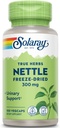 SOLARAY Nettle Leaf Freeze Dried, Veg Cap (Btl-Plastic) 300mg | 100ct