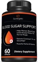 Premium Blood Sugar Support Supplement-Depler Sağlıklı Kan Şeker Seviyeleri Zaten Normal Ortam İçinde - Bitter Melon Ekstraksiyonu, Kağıtdium, Kromium, Cinnamon ve Alpha Lipoic Acid-60 Capsules