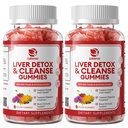 2 Πακέτο Lukare Liver Cleanse Detox & επισκευή Gummies 