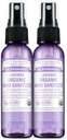 Dr. Bronner'ın - Organik Hand Sanitizer Sprey (Lavender, 2 Ounce, 2-Pack) - Basit ve Etkili Formula, Temizler ve Sanitizes, No Harsh Kimyasal, Moisturizes ve Cleans Hands