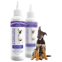 Paws Pets Medicated Tris Flush Köpek ve Kediler için Enfeksiyon Tedavisi Köpekler ve Kediler için Daha Temiz Köpek ve Kediler - Cat & Dog Ear Contains Ketoconazole 12oz
