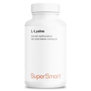 Supersmart - L-Lysine 6000 mg per Day (High Strength) - Essential Platinum Acid Lysine Supplement | Non-GMO & Gluten Free - 180 Vegetarian Capsules