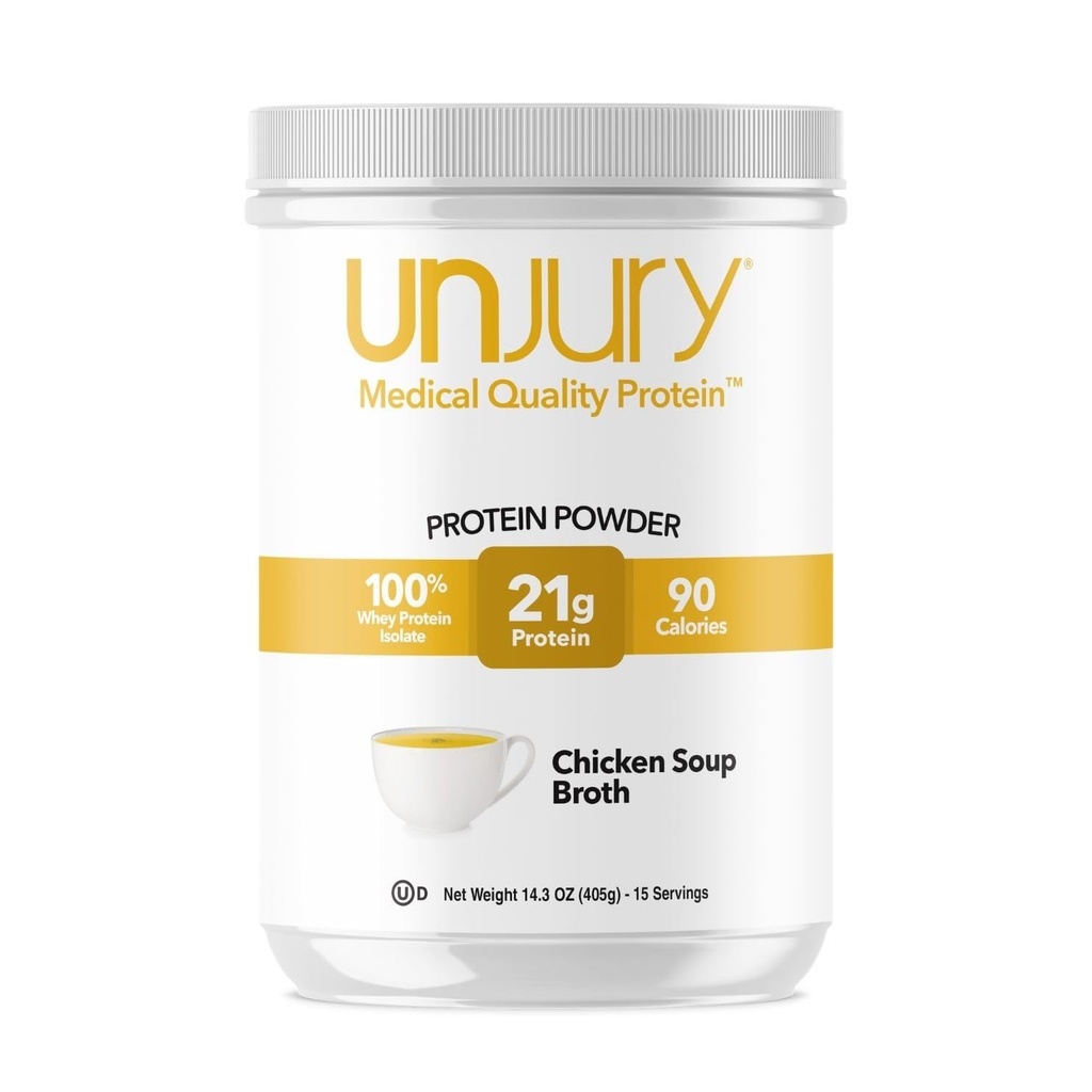 Yararsız Whey Protein Toz | Tavuk Soup Flavored High Protein Soup | 21g 100% Whey Isolate Protein Toz | Low Carb ve Sugar Free | Gluten Free | Sertifikalı Kosher | 15 Hizmet
