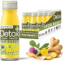 Θερμοκήπιο Χυμός Detox Wellness Shots Βιολογική Ανοσία Σφηνάκια Χυμός Ηπατική Υγεία + Αντιφλεγμονώδες με Ginseng, Γαϊδουράγκαθο Γάλα, και Dandelion Vegan & Gluten-Free (2 Oz, πακέτο των 12)