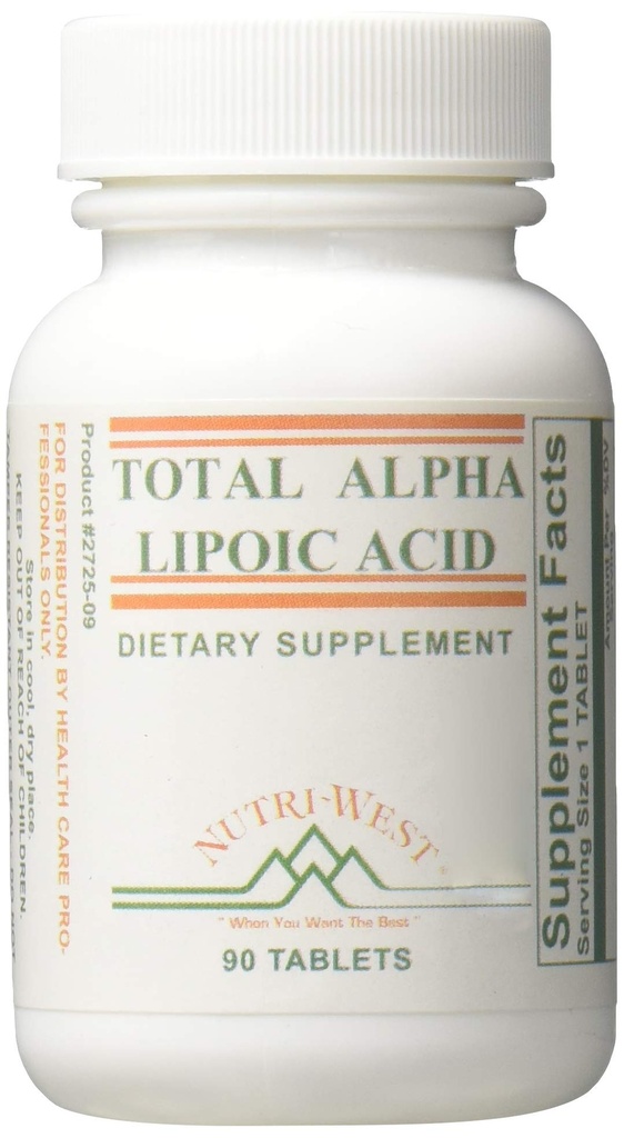 Nutri-West - Total Alpha LIPOIC Acid -90 Tarafından Nutri-West