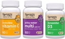 Renzo'nun Vitaminleri Immunity Builder Sche - Immune Support için Yaşlı ve çinko ile C vitamini, Picky Eater Kids Multivitamin ve D3 Vitaminleri