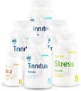 Arches Εμβοές Combo Pack - Τώρα με Ginkgo Max 26/7 - Φυσικές Εμβοές Θεραπεία για την ανακούφιση από το δακτυλίδι αυτιά - 6 μπουκάλια - 90 ημέρες προσφοράς