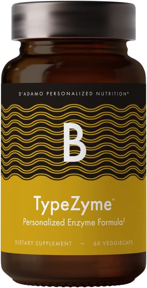 D'Adamo Kişiselleştirilmiş Beslenme TürüZyme - Digestive Enzyme (Kan Türü B)