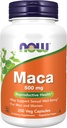 NOW Τρόφιμα κάψουλες Maca, 500 mg, 250 Count (πακέτο του 1)